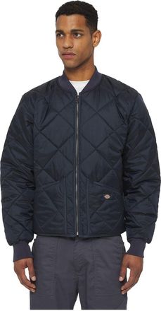Dickies Diamond Heren Blauw Gequilt Jacket