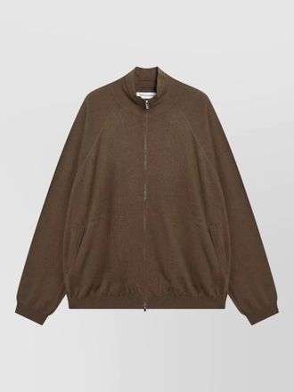 Frankie Shop high collar jacket ribbed cuffs hem pockets