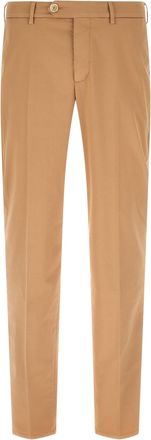 Brunello Cucinelli Beige Cotton Casual Mens Pants