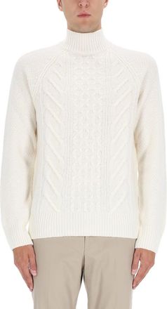 HUGO BOSS l-hector Cable-knit Sweater