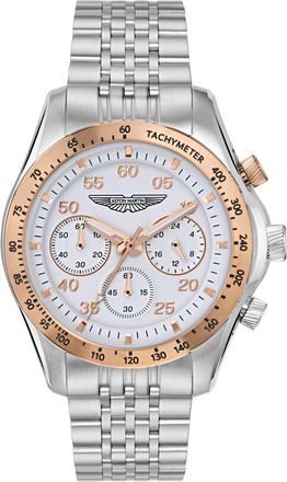 Aston Martin Thrill Sgt W Heren Zilver Horloge MTRS1F504