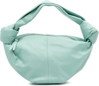 Bottega Veneta Borsa a mano Double Knot mini in pelle di vitello 2019-2025 - Blu