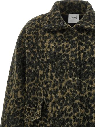 Nude Wool Womens Coat