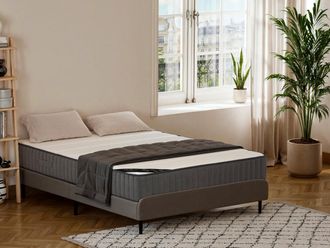 Vente-Unique Materasso 120 x 200 cm ibrido molle insacchettate 7 zone e schiuma alta resilienza sp. 26 cm - AUDACE di PALACIO