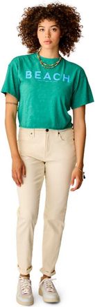 Carve Designs Carson Hi Rise Jean in Ecru at Nordstrom, Size 16