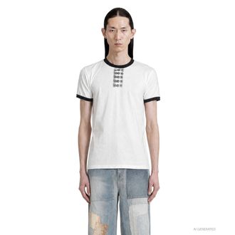 KAPITAL 20/-Jersey Ringer T (Butterfly Concho)