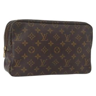Louis Vuitton Pre-owned Clutch - Dames - Pre-owned - Bruin - Maat: ONE Size