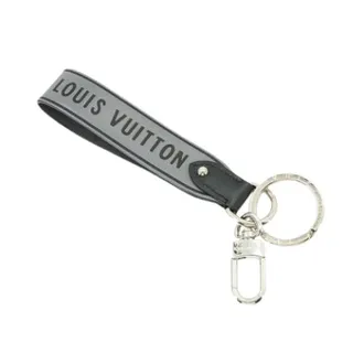 Louis Vuitton Pre-owned Monogram Eclipse Sleutelhanger - Dames - Pre-owned - Grijs - Maat: ONE Size