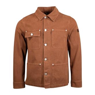 Peuterey Light Jackets, male, Brown, Size: XS Peuterey Coats Brown
