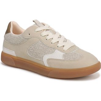 Blowfish Tastic Low Top Sneaker in Oatmeal Tan Faux Leather at Nordstrom Rack, Size 10
