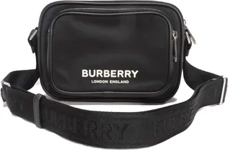 Burberry Black Nylon Shoulder Bag (Pre-Owned)