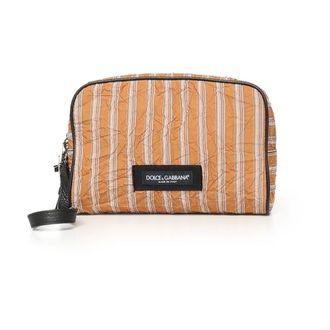 Dolce & Gabbana Froiss&eacute; Fabric Handbag - Heren - Tassen - Veelkleurig - Maat: ONE Size Katoen