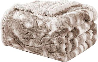 Luxury Home Alaska Sherpa Plush Blanket