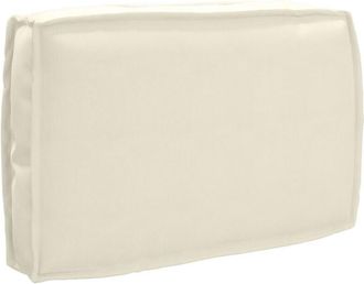 vidaXL vidaXL Pallet Cushion Set 2 pcs Cream 60 x 60 x 12 cm Oxford fabric