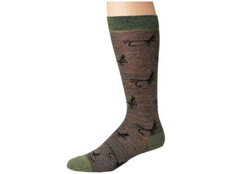 Darn Tough McFly Crew Light Socks Mens Crew Cut Socks Shoes Taupe : XL (US 12.5-14.5), Wool/Spandex/Nylon