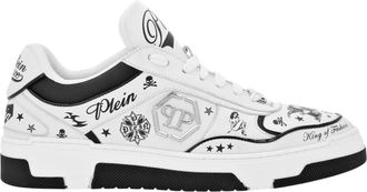 Philipp Plein unisex, Schoenen, Wit, Maat: 39 EU Katoen