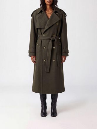 Victoria Beckham Coat Woman color Green