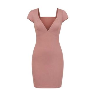Patrizia Pepe Dames, Jurken, Rood, Maat: M Jersey