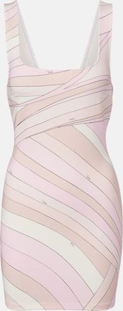 Pucci Iride jersey minidress