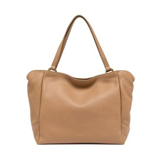 Gianni Chiarini Dames, Tassen, Beige, Maat: ONE Size Leer