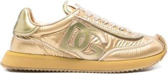 Dolce & Gabbana DG Cushion sneakers met logo - Goud