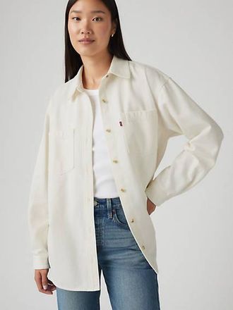 Levi's Iris Overshirt - Womens - XS - White