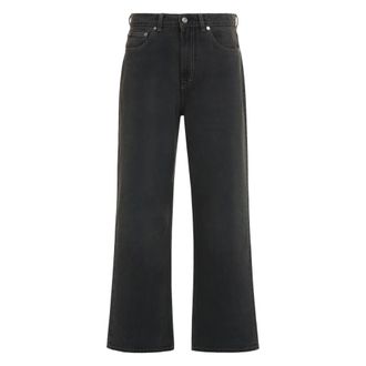 Our Legacy Straight Fit Jeans, male, Blue, W34, Third Cut Straight Jeans