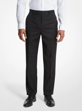 Michael Kors Modern-Fit Wool Blend Suit Pants
