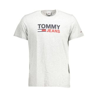 Tommy Hilfiger Hombre, Camisetas, Gris, Talla: L
