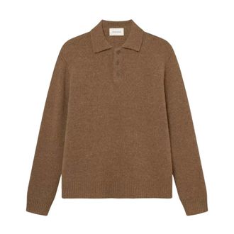 Wood Wood Polo Hemden - Heren - Tops - Bruin - Maat: M