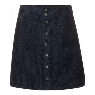 Street One Tijdloze Hoogwaardige Rok voor Vrouwen - Dames - Rokken - Blauw - Maat: S