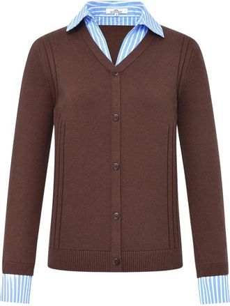 HV Polo HVSVivian Vest - Dames - Truien - Bruin - Maat: 2XL
