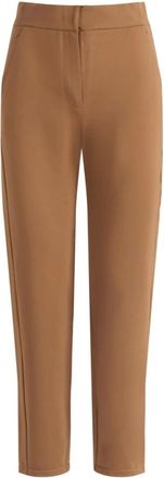 Max Mara Broeken, Dames, Bruin, S, Mmlgrana Cropped Broek