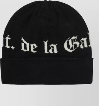 Gallery Dept. wool logo-intarsia beanie