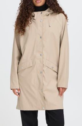 Ichi Ihtazi Rain Jacket in Doeskin at Nordstrom Rack, Size X-Small