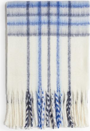 H&M Schal mit Fransen - Blue