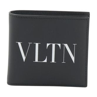 Valentino Vltn Bi-fold Wallet - male - Valentino - Wallets & Cardholders - Black - ONE SIZE - Accessories