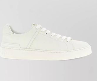 Balmain calfskin leather low-top sneakers
