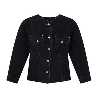 3x1 Denim Jacket - Dames - Jassen - Zwart - Maat: S Denim