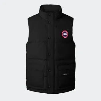 Canada Goose Veste Freestyle &agrave; col rond (Hommes, Atlantic Navy, TTTG)