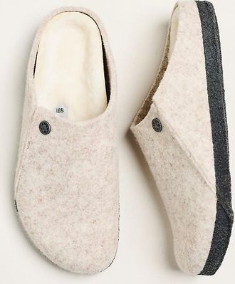 Birkenstock Zermatt Wool Felt Shearling Clogs