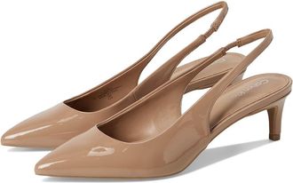 Calvin Klein Dainty Womens Shoes Light Natural Patent 1 : 5.5 M, Leather