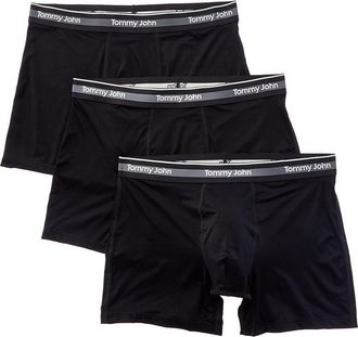 Tommy John 3Pk Comfort Micro 4 Boxer Brief
