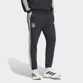 adidas Trainingshose ADIDAS PERFORMANCE DEUTSCHLAND DNA, Herren, Gr. XXL, N-Gr, schwarz, normal, gr., Obermaterial: 55% Baumwolle, 36% Polyester, 9% Viskose,
