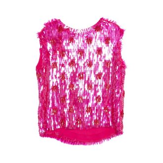 Dries Van Noten Top Dries Van Noten - female - Dries Van Noten - Sleeveless Tops - Pink - XS - Tops