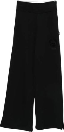 Moschino teddy-logo pants - Black