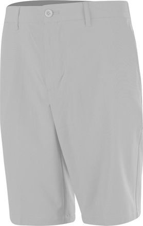 Island Green Heren Stretch Gripped Golf Shorts (Lichtgrijs)