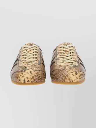 Dries Van Noten leather low-top sneakers