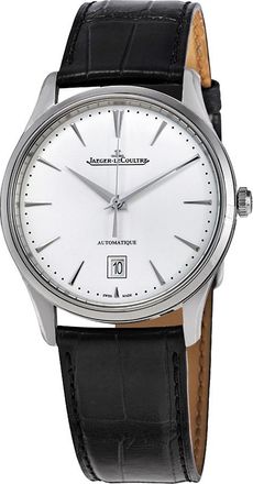 Jaeger-LeCoultre Pre-owned Jaeger LeCoultre Master Ultra Thin Automatic Silver Dial Mens Watch Q1238420