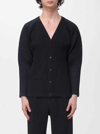 Homme Pliss&eacute; Issey Miyake Cardigan HOMME PLISSE ISSEY MIYAKE Uomo colore Nero
